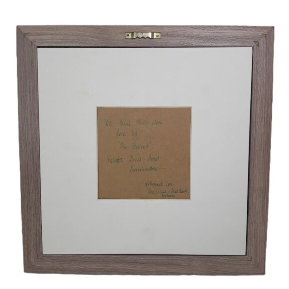 Handmade Embroidered Painting of Baby Titled "I've A Lot To Do" Art Work - Picture 5 of 5